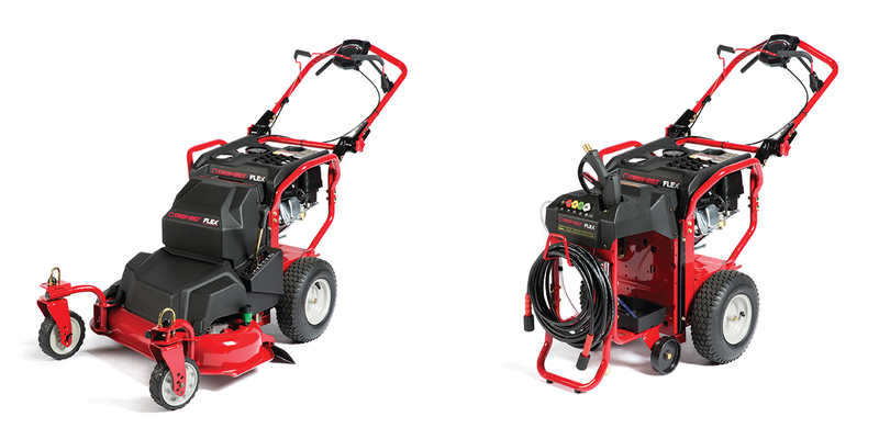 Illustration for article titled Troy-Bilt's Modular Motor Can Transform Into Almost Any Yard Tool